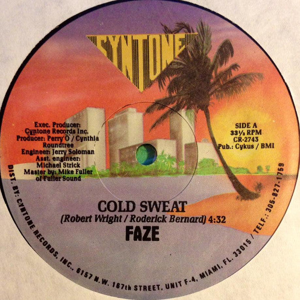 Faze (2) : Cold Sweat (12")