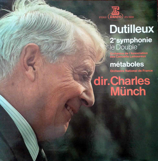 Henri Dutilleux, Charles Munch : 2e Symphonie "Le Double" / Métaboles (LP, Gat)