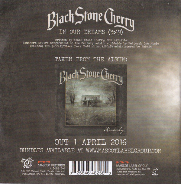 Black Stone Cherry : In Our Dreams (CDr, Single)