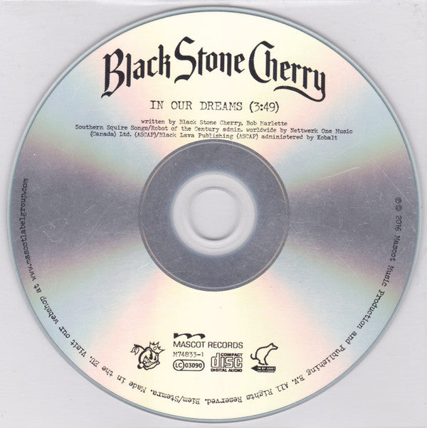 Black Stone Cherry : In Our Dreams (CDr, Single)