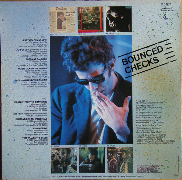Tom Waits : Bounced Checks (LP, Comp)