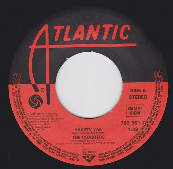 Ben E. King / The Coasters : Stand By Me / Yakety Yak (7", Single)