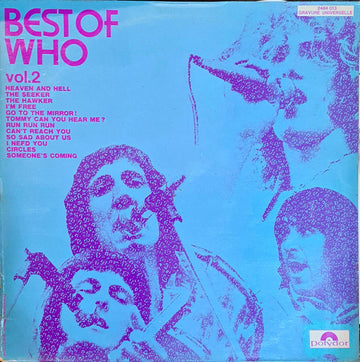 The Who : Best Of Who - Vol.2 (LP, Comp, RE)