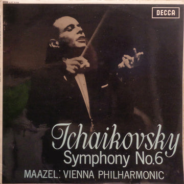 Pyotr Ilyich Tchaikovsky, Lorin Maazel : Wiener Philharmoniker : Symphony No.6 (LP, Mono)