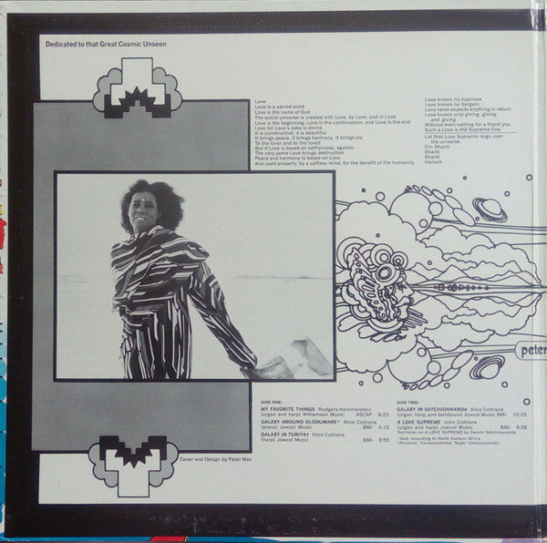 Alice Coltrane With Strings : World Galaxy (LP, Album, Gat)