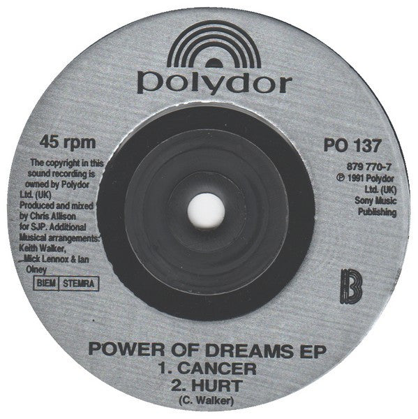 Power Of Dreams : Power Of Dreams EP (7", EP)