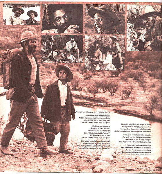 J.J. Johnson : Man And Boy (Original Motion Picture Score) (LP, Album)