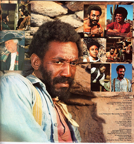 J.J. Johnson : Man And Boy (Original Motion Picture Score) (LP, Album)