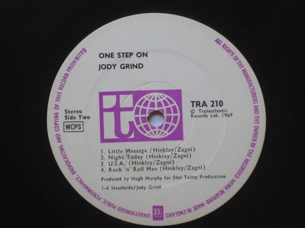 Jody Grind : One Step On (LP, Album)