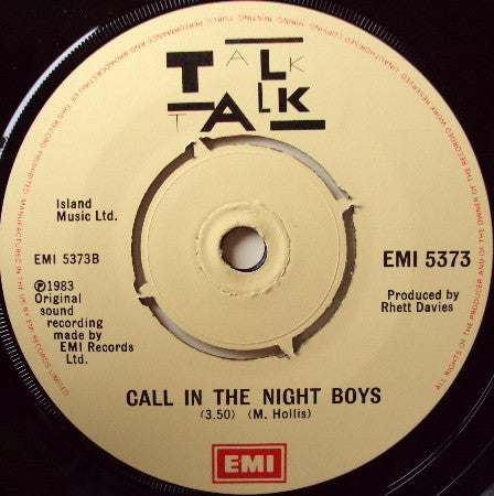 Talk Talk : My Foolish Friend (7", Single)