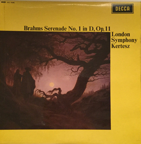 Johannes Brahms, London Symphony Orchestra, István Kertész : Serenade No. 1 In D, Op. 11 (LP, RP)