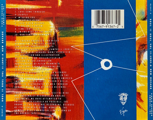 Soul II Soul : Vol II - 1990 - A New Decade (CD, Album)