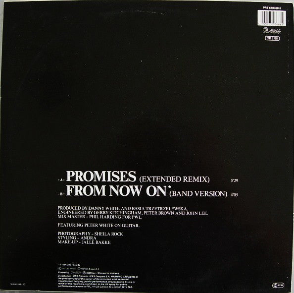 Basia : Promises (12", Maxi)