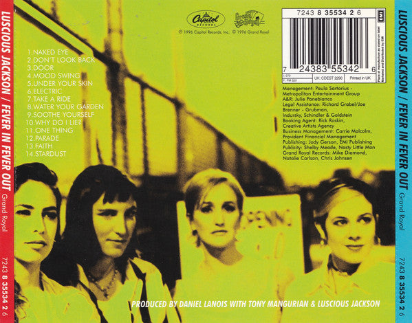 Luscious Jackson : Fever In Fever Out (CD, Album)