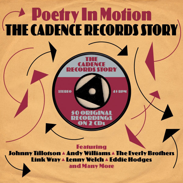 Various : Poetry In Motion, The Cadence Records Story (2xCD, Comp)