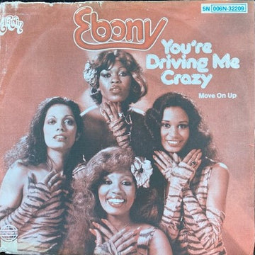 Ebony (10) : You're Driving Me Crazy (7", Single)