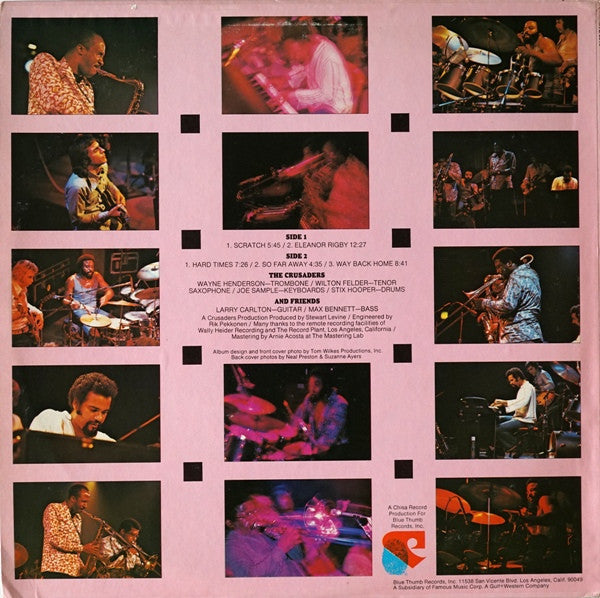 The Crusaders : Scratch (LP, Album)