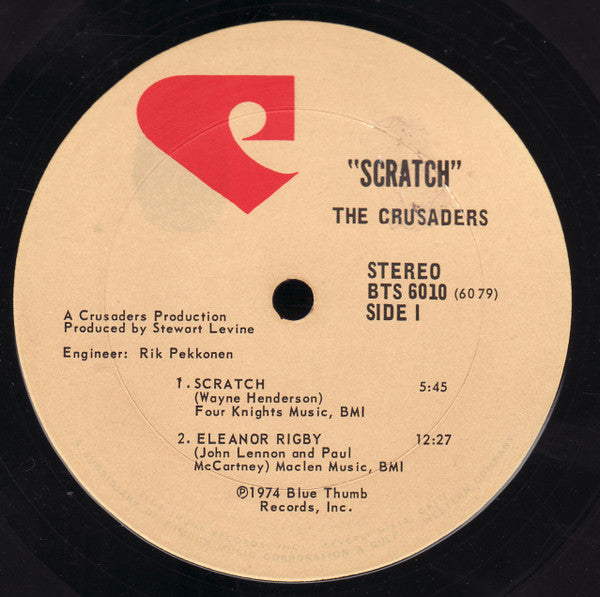 The Crusaders : Scratch (LP, Album)
