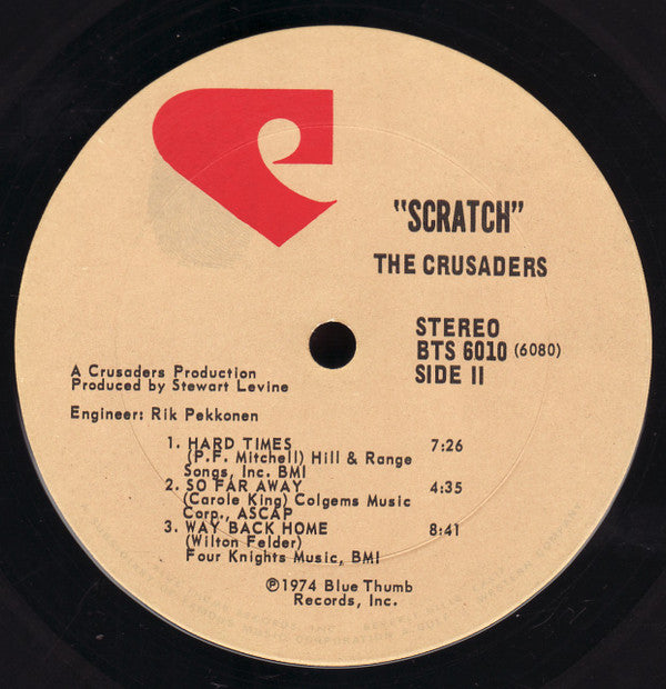 The Crusaders : Scratch (LP, Album)