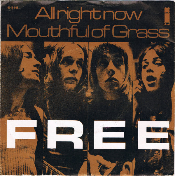 Free : All Right Now (7", Single, 3-P)