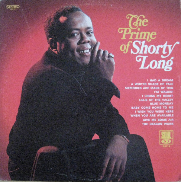 Shorty Long (2) : The Prime Of Shorty Long (LP, Album, Hol)