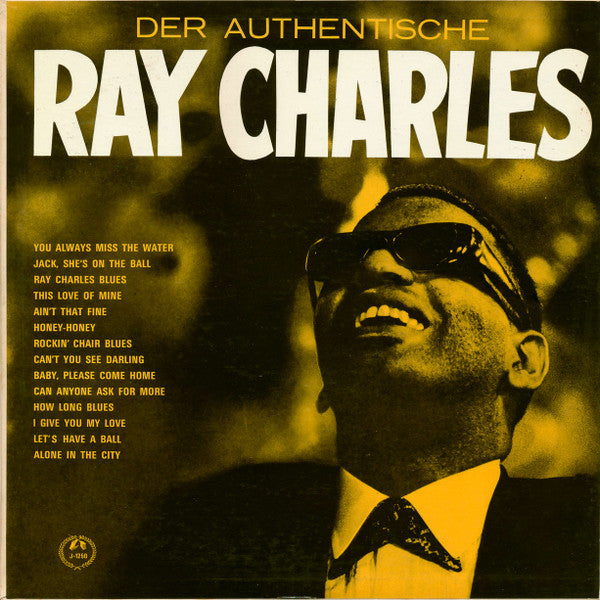 Ray Charles : Der Authentische Ray Charles (LP, Comp, Mono, Club, Pas)