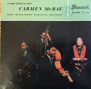 Carmen McRae : A New Voice In Jazz (7", EP)