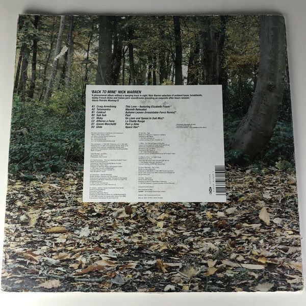 Nick Warren : Back To Mine (2xLP, Comp)