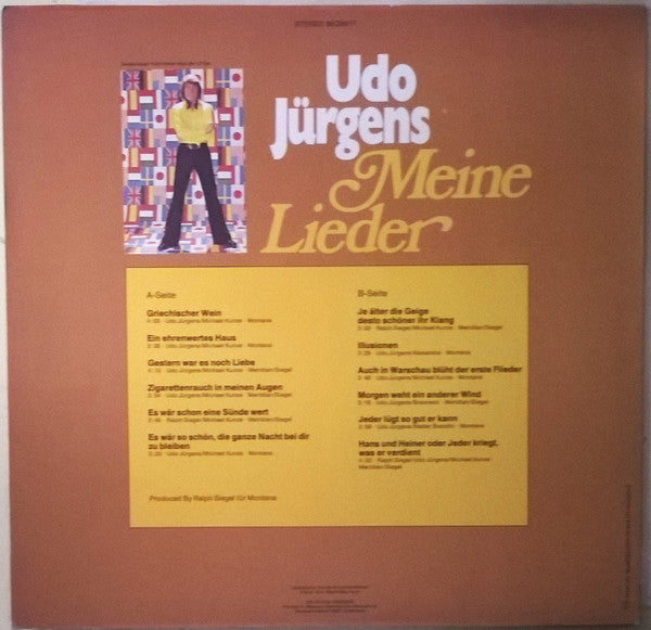 Udo Jürgens : Meine Lieder (LP, Album)