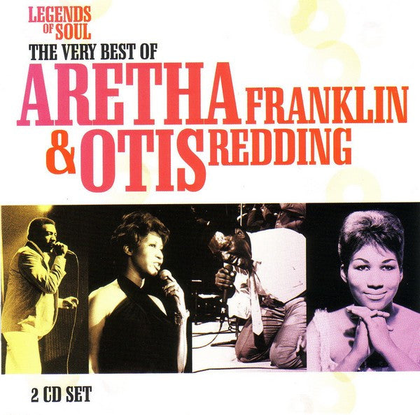 Aretha Franklin & Otis Redding : Legends Of Soul - The Very Best Of Aretha Franklin & Otis Redding (2xCD, Comp)