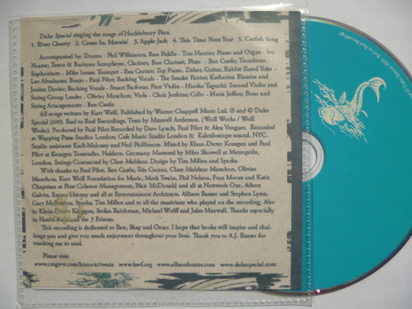 Duke Special : Huckleberry Finn  (CD, EP, Promo)