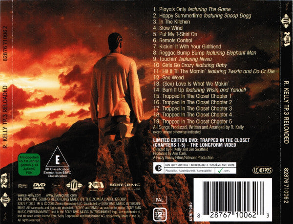 R. Kelly : TP.3 Reloaded (CD, Album + DVD, Copy Prot., PAL + Ltd)