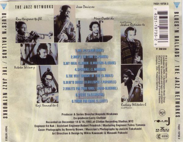 The Jazz Networks : Blues 'N Ballads (CD, Album)