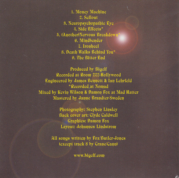 Bigelf : Money Machine (CD, Album)