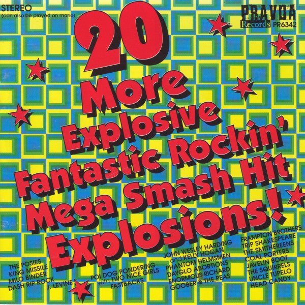 Various : 20 More Explosive Fantastic Rockin' Mega Smash Hit Explosions! (CD, Album, Comp)