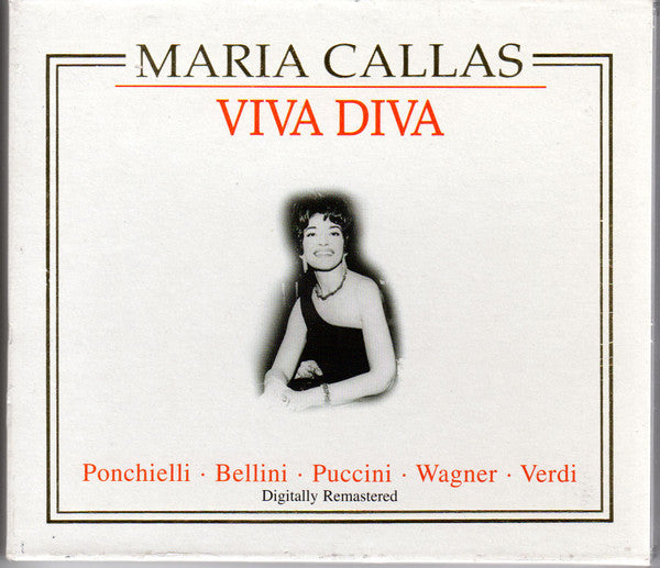 Maria Callas / Amilcare Ponchielli • Vincenzo Bellini • Giacomo Puccini • Richard Wagner • Giuseppe Verdi : Viva Diva (5xCD, Comp, RM + Box, Sli)