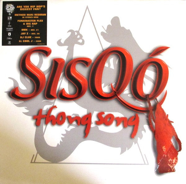 Sisqo : Thong Song (12", Promo)