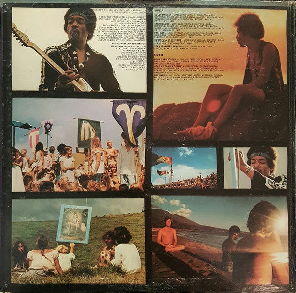 Jimi Hendrix : Rainbow Bridge / Original Motion Picture Sound Track (LP, Album, San)