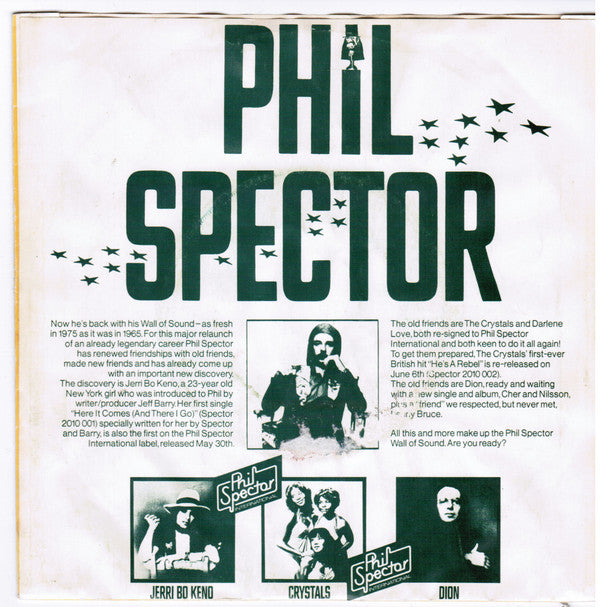 Jerri Bo Keno : Here It Comes (And Here I Go) / I Don't Know Why (7", Single)