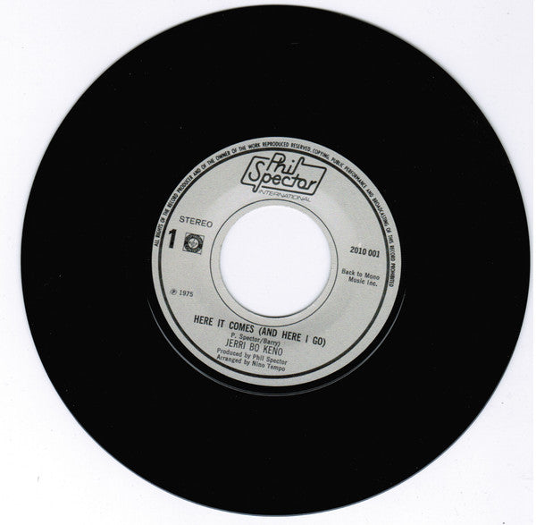 Jerri Bo Keno : Here It Comes (And Here I Go) / I Don't Know Why (7", Single)