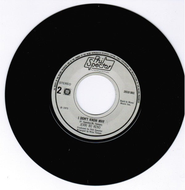 Jerri Bo Keno : Here It Comes (And Here I Go) / I Don't Know Why (7", Single)