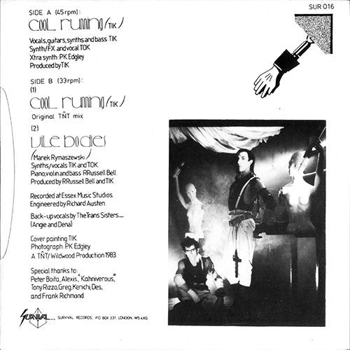 Tik And Tok* : Cool Running (7", Single)