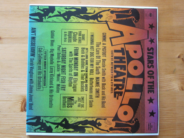 Various : Stars Of The Apollo Theatre (2xLP, Comp, Mono, Gat)