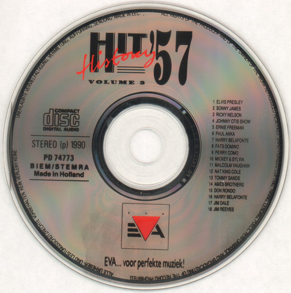 Various : Hit History '57 - Volume 3 (CD, Comp)