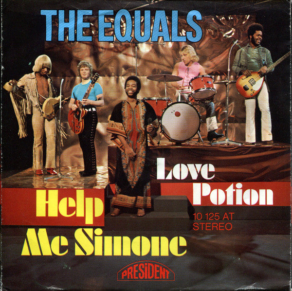 The Equals : Help Me Simone / Love Potion (7", Single)