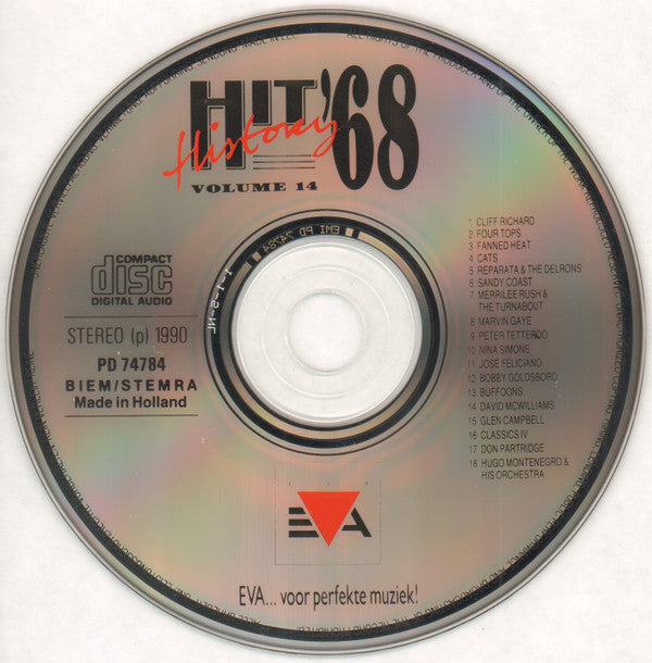 Various : Hit History '68 - Volume 14 (CD, Comp)