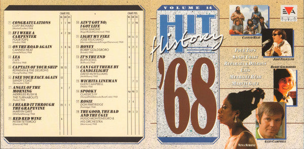 Various : Hit History '68 - Volume 14 (CD, Comp)
