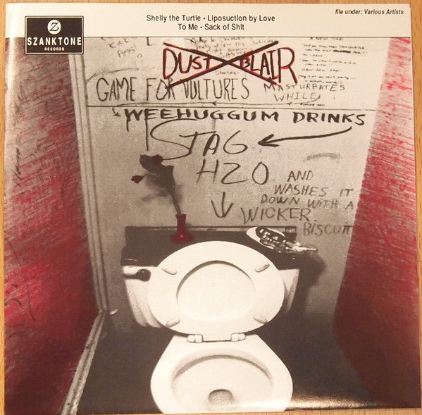 Various : Eat My Dust (A Tribute To Dust Blair) (7", Yel)