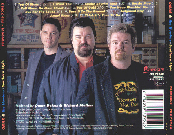 Omar And The Howlers : Southern Style (CD, Album)