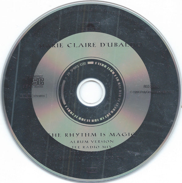 Marie-Claire D'Ubaldo : The Rhythm Is Magic (CD, Maxi)